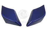 Mutazu Custom Cobalt Blue Stretched Side Covers For Harley Touring Models