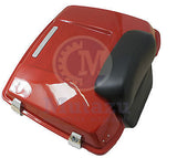 Mutazu Scarlet Red Premium Hardware Razor Tour Pak for Harley Touring