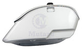 Universal RS Hard Saddlebags - Silver