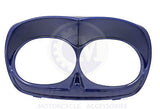 Cobalt Blue Bad Boy Bezel for Harley Road Glide