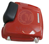 Mutazu Scarlet Red Premium Hardware Razor Tour Pak for Harley Touring