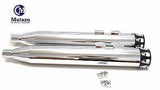 MUTAZU 4" Roaring Series MF-04 Slip-On Mufflers Exhaust 1995-2016 Harley Touring