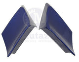 Mutazu Custom Cobalt Blue Stretched Side Covers For Harley Touring Models