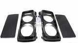 Dual 6x9 Speaker Lids For Harley Touring Saddlebag Road King Street Glide 94-13