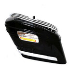 Mutazu Improved Design HL Chrome Top Rails Racks fits HL Universal Saddlebags