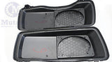 Mutazu 6 x 9 Speaker Lids Harley Touring Saddlebags 1B with waterproof covers