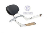 Chrome Sissy Bar Backrest & Luggage Rack for Honda Shadow Aero 750 VT750 04-16