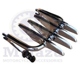 DETACHABLE STEALTH LUGGAGE RACK Fits HARLEY TOURING models 09-UP