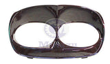 Black Cherry Bad Boy Bezel for Harley Road Glide