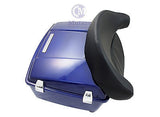 Mutazu Cobalt Blue Premium King CVO Tour Pak for Harley Touring FLHR FLTR FLHX