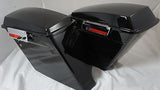 Fat Ass Wide Width 4" Extended Hard Saddlebags for H-D Touring