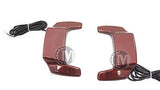 Fire Red Hard saddlebag lid LED Spoiler kit fit Harley Touring Saddle bags