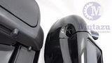 Vivid Black Lower Vented Fairing Kit Leg Warmer for 2014 & Up H-D Touring