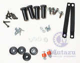 Chrome Face Lower Vented Fairing Kit with 5.25" Speakers (1983-2013)