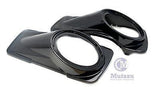 Mutazu Sloped Design 6x9 Speaker Lids for 1994-2013 Harley Touring in Vivid Black