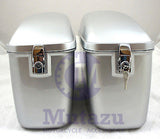 Universal LW Hard Saddlebag - Silver