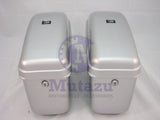 Universal GA Hard Saddlebags - Silver