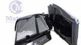 Mutazu Stretched 4.5" Extended Bags for Harley Touring Saddlebags 2014 2015 2016