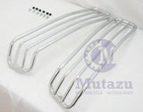 Mutazu Saddlebag Lid Top Luggage Rails Racks for Harley Hard Bags 94-2013