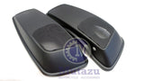 Matte Black 6x9 CVO Style Saddlebag Speaker Lids for '14+ H-D Touring