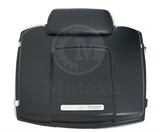 Matte Black Chopped Tour Pak fit Harley Davidson touring Standard hinges latches