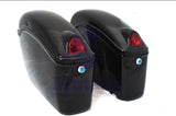 Universal FY Hard Saddlebags - Gloss Black
