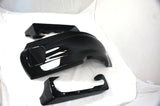 Vivid Black Fender Overlay & 4" CVO Extension Combo for H-D Touring