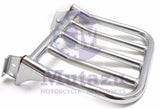 Two up Luggage rack for Harley HD Sportster, DYNA, Softail Sissy bar backrest
