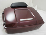 Mutazu Deep Bordeaux  Chopped Tour Pak fits Harley Touring w /Premium Hardware