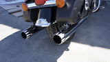 MUTAZU 4" Roaring Series MF-02-CB Slip-On Mufflers Exhaust 1995-2016 Harley Touring