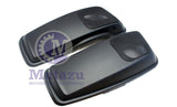 Matte Black 6x9 CVO Style Saddlebag Speaker Lids for '14+ H-D Touring