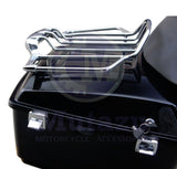 Mutazu CVO Style King Tour pak & Air Wing Top Rack for Harley FLH FLT