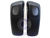 Matte Black 6x9 CVO Style Saddlebag Speaker Lids for '14+ H-D Touring