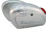 Universal LN Hard Saddlebag - Silver