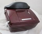 Complete Deep Bordeaux CVO King Tour Pak fits Harley Touring Premium Hardware