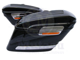 Universal HL Hard Saddlebags - Vivid Black