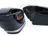 Universal HL Hard Saddlebags - Vivid Black