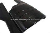 Custom Vivid Black 7" Rear Fender Extension Stretched Filler for Harley Touring 97-08