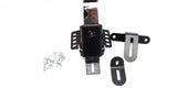 Plug In Removable Rider Driver Backrest for Harley Touring