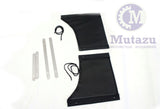 6 x 9 Speaker Lids - Vivid Black CVO Style for Harley Touring 1994-2013