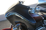 Vivid Black Wide Aggressive Batwing Fairing