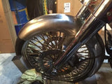Mutazu 23" WHEEL 120 Tires 6" Width Wrap Around Front Fender For Harley Touring