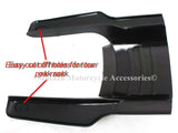 Mutazu Vivid Black 7" Fender Filler Extension for Harley Touring 2009-2013