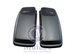 Matte Black 6x9 CVO Style Saddlebag Speaker Lids for '14+ H-D Touring