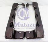4" CVO Style Black Cherry Extensions for 94-2013 H-D Touring Hard bags