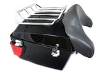 Tour pak fit Harley HD Touring Street Road glide king w/ lights top rack lining