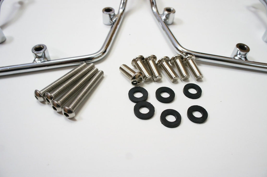Rigid Soft Saddlebag Mounting Support Brackets (Soft Mount