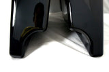 Complete VIVID Black 4" Extended Hard Saddlebags for Harley Touring
