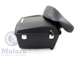 Mutazu Matte Black Complete CVO Style King Tour Pak for Harley Touring models
