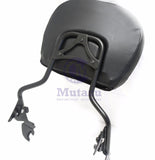 Detachable Black Sissy Bar for 2009 -up Harley Touring